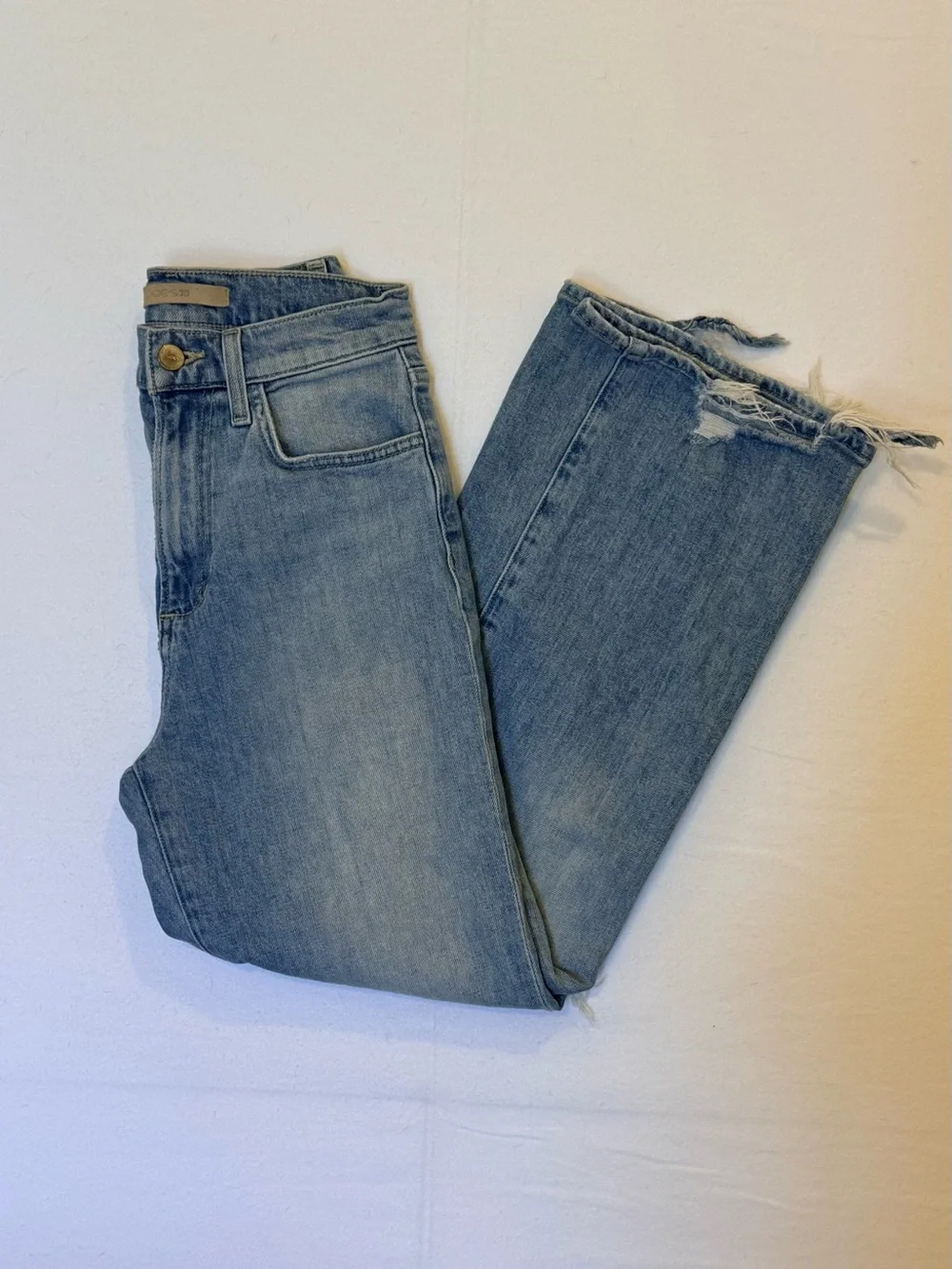 Joe's The Blake Wide Leg Crop Jeans Light Blue